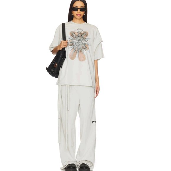 Ottolinger Deconstructed T-shirt Light Gray Size Small - Picture 4 of 15